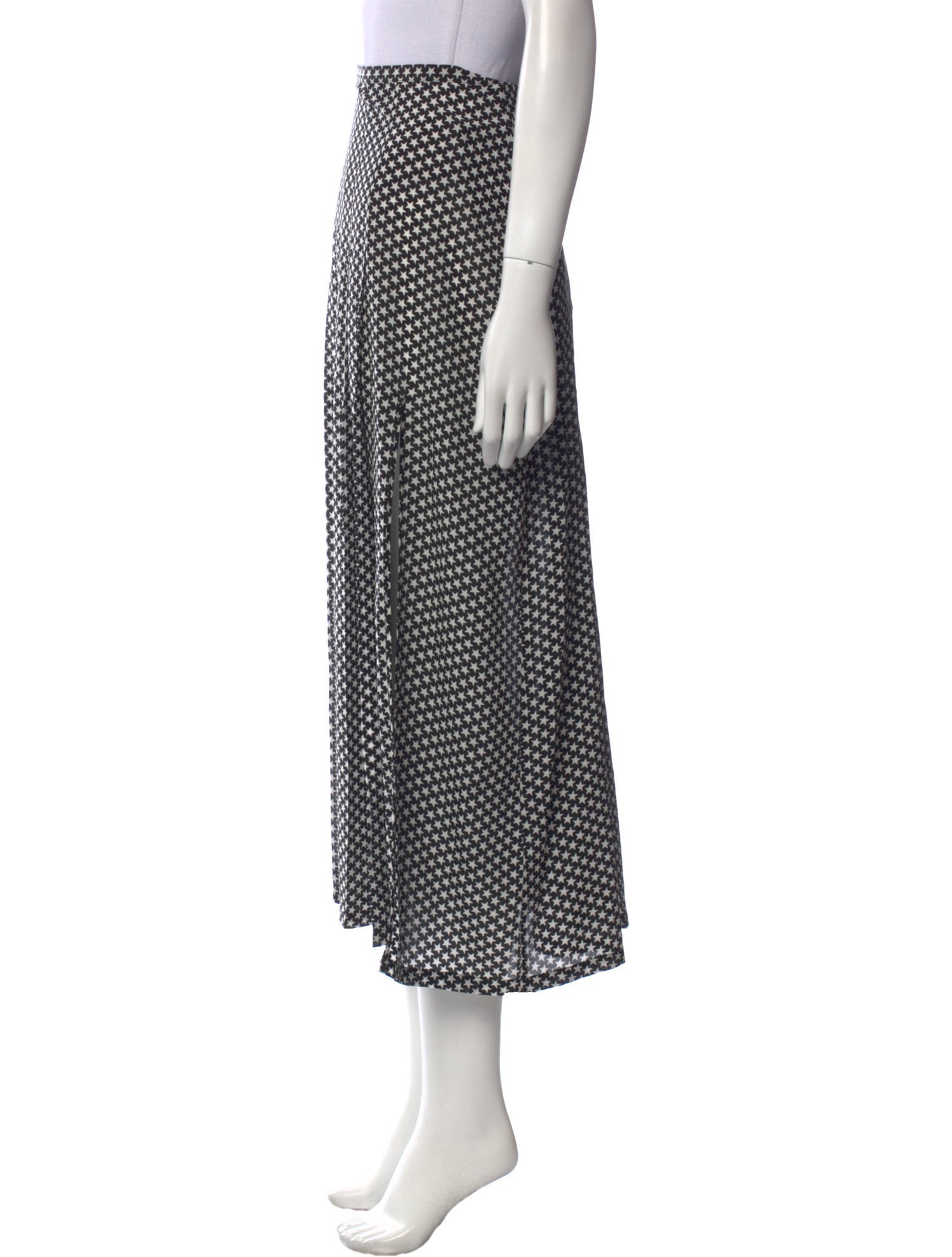 RIXO Silk Midi Length Skirt w/ Tags