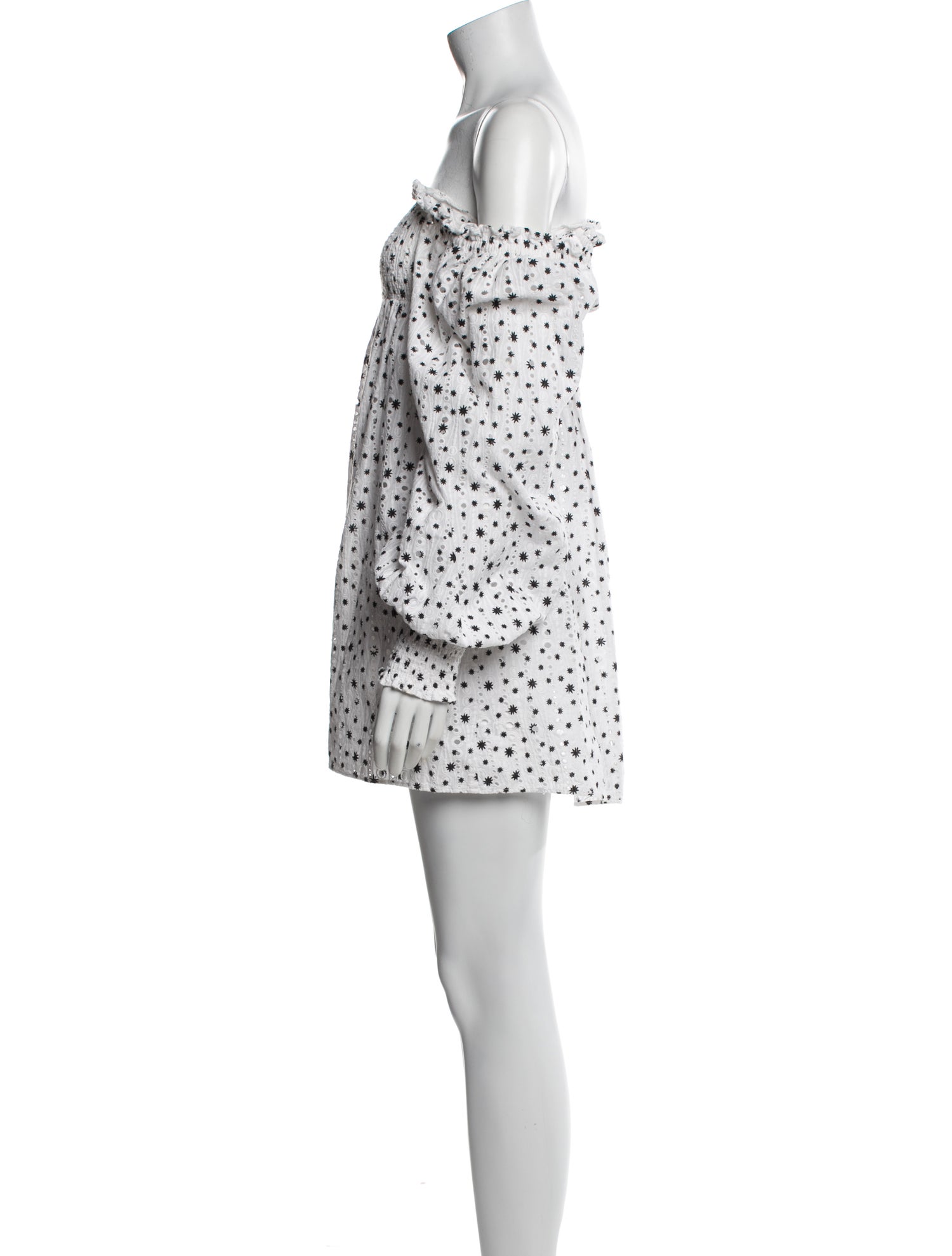 RIXO Printed Mini Dress