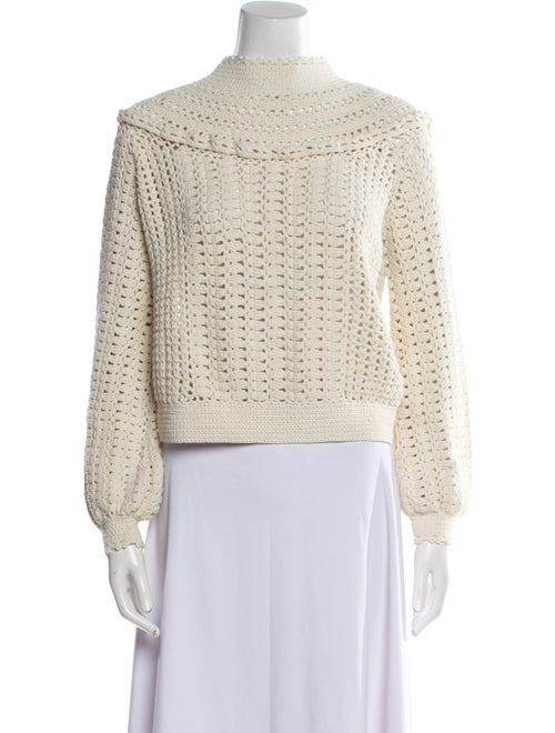 RIXO Mock Neck Sweater