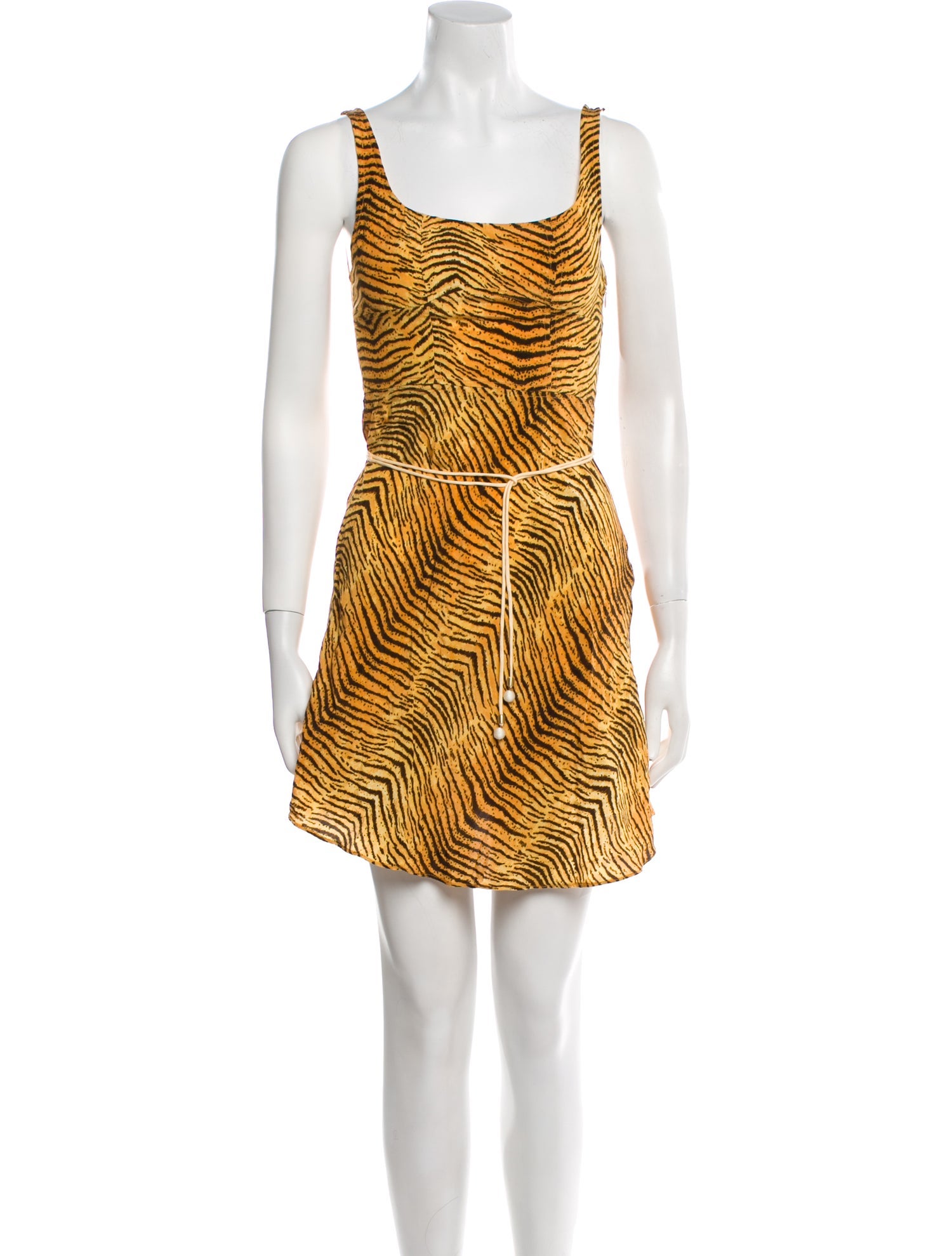 RIXO Silk Mini Dress