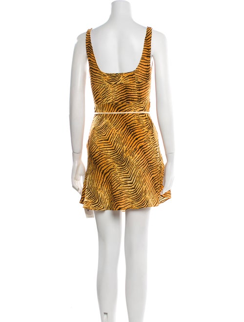 RIXO Silk Mini Dress