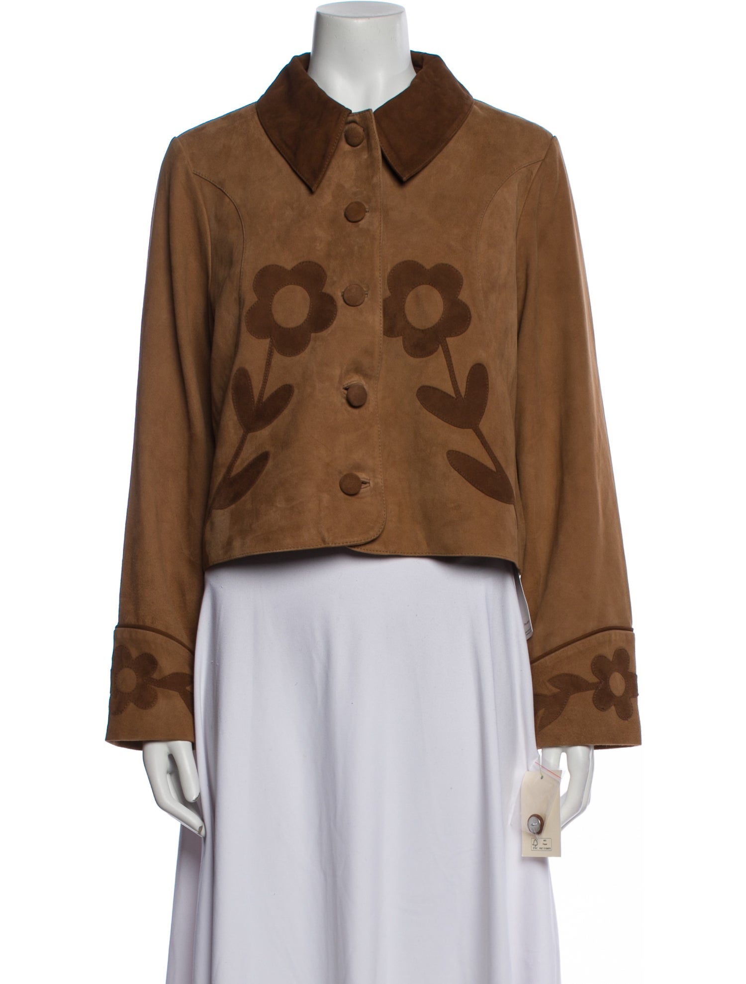 RIXO Suede Evening Jacket