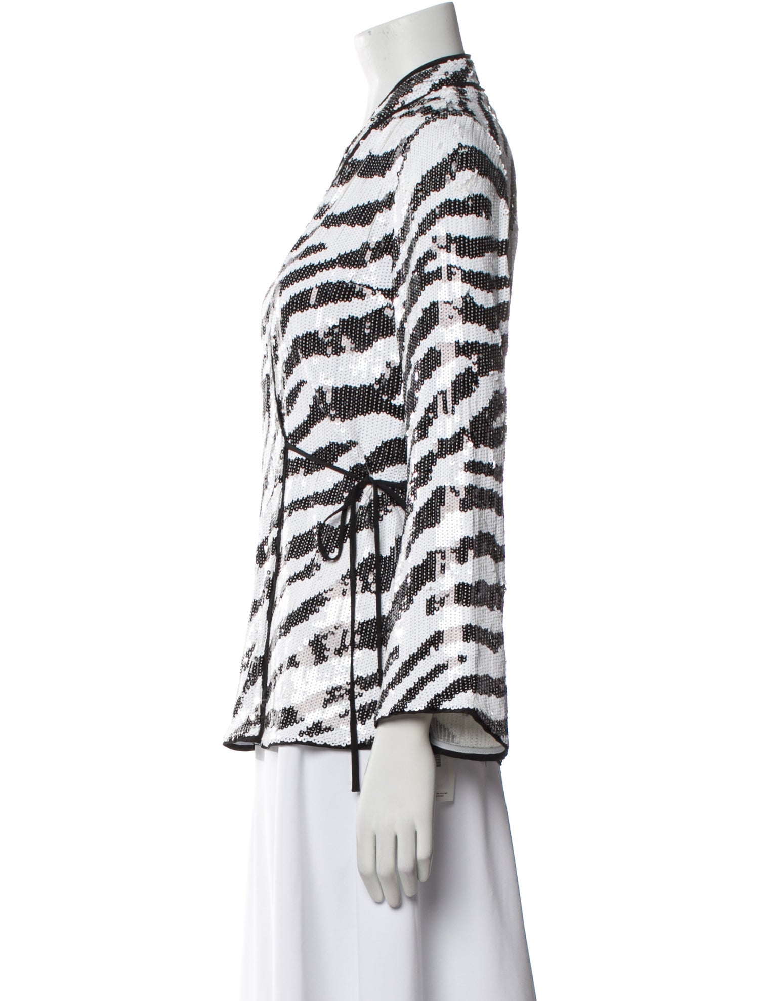 RIXO Printed Blazer w/ Tags