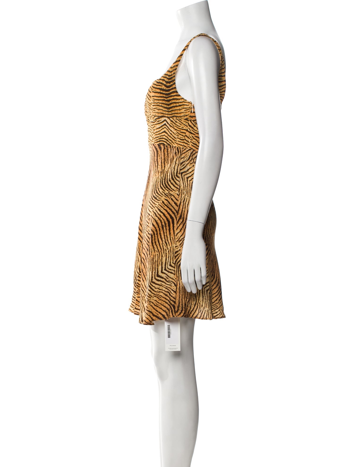 RIXO Silk Mini Dress