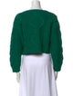 RIXO Wool Bateau Neckline Sweater