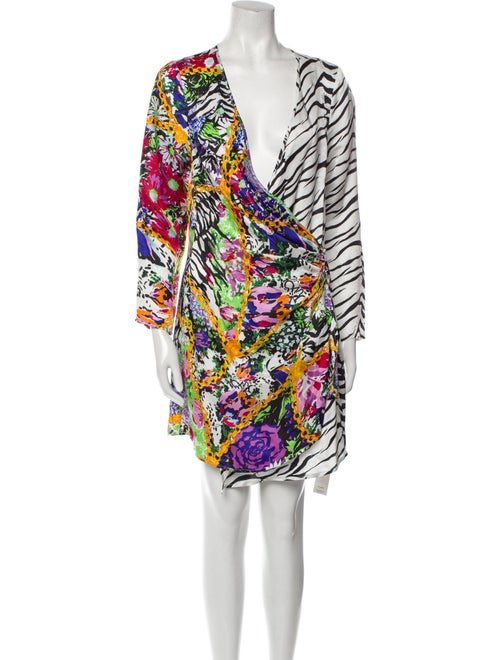 RIXO Printed Mini Dress