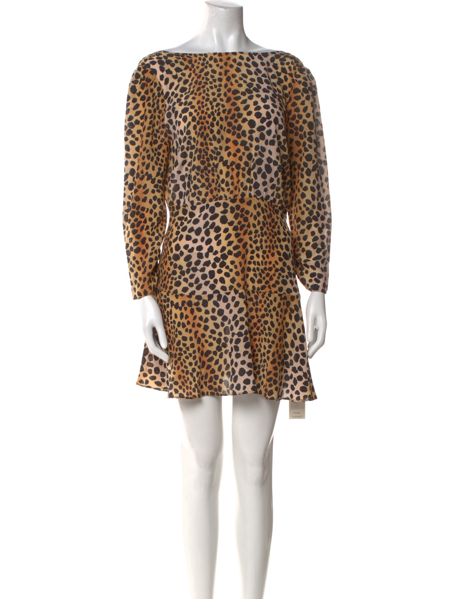 RIXO Silk Mini Dress