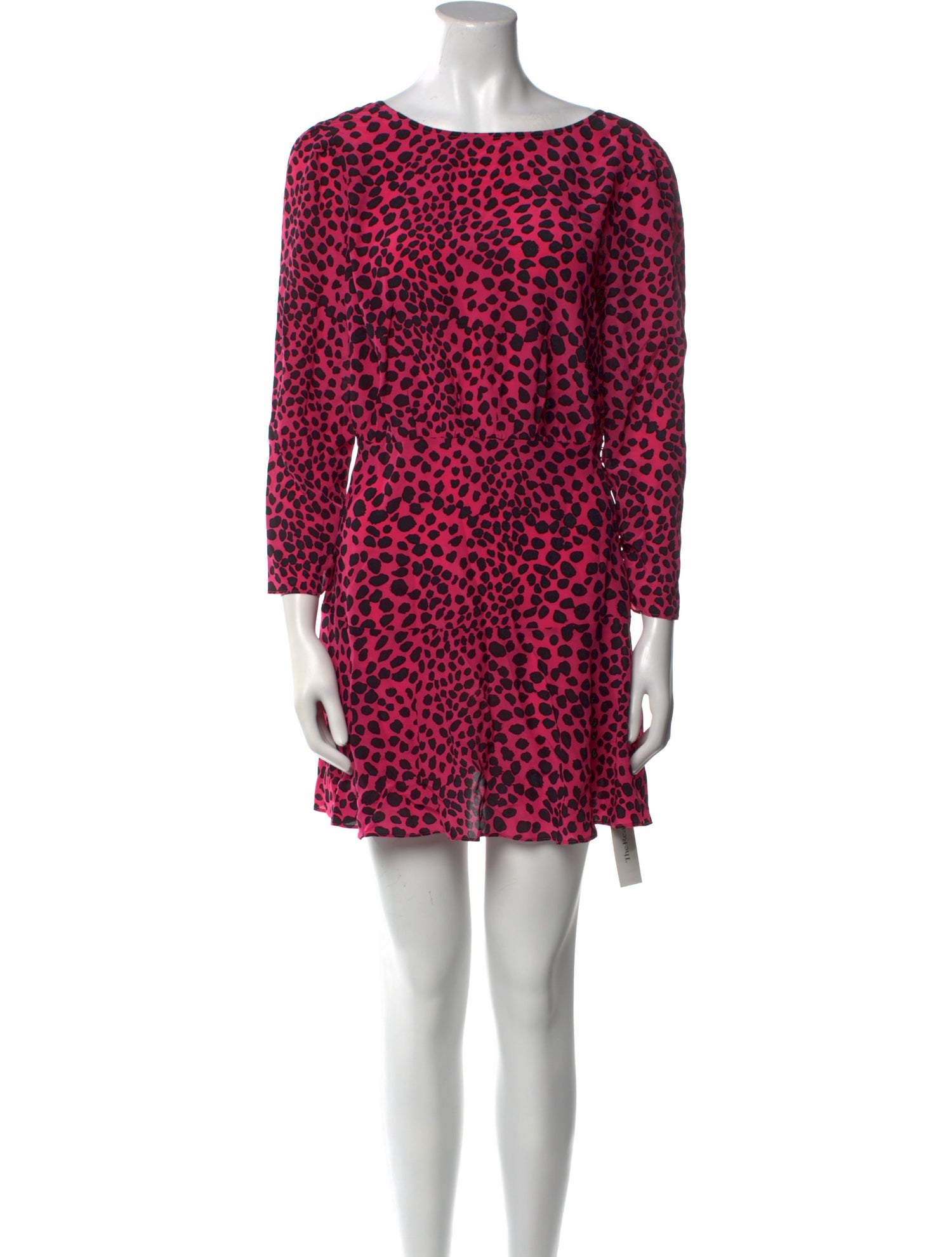 RIXO Silk Mini Dress