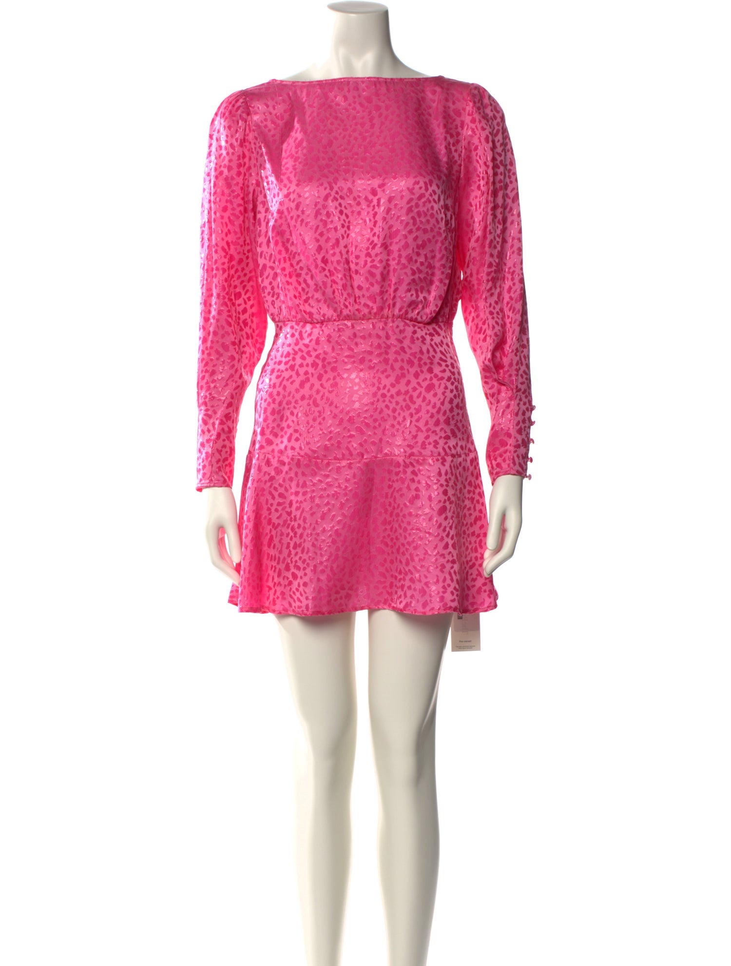 RIXO Silk Mini Dress