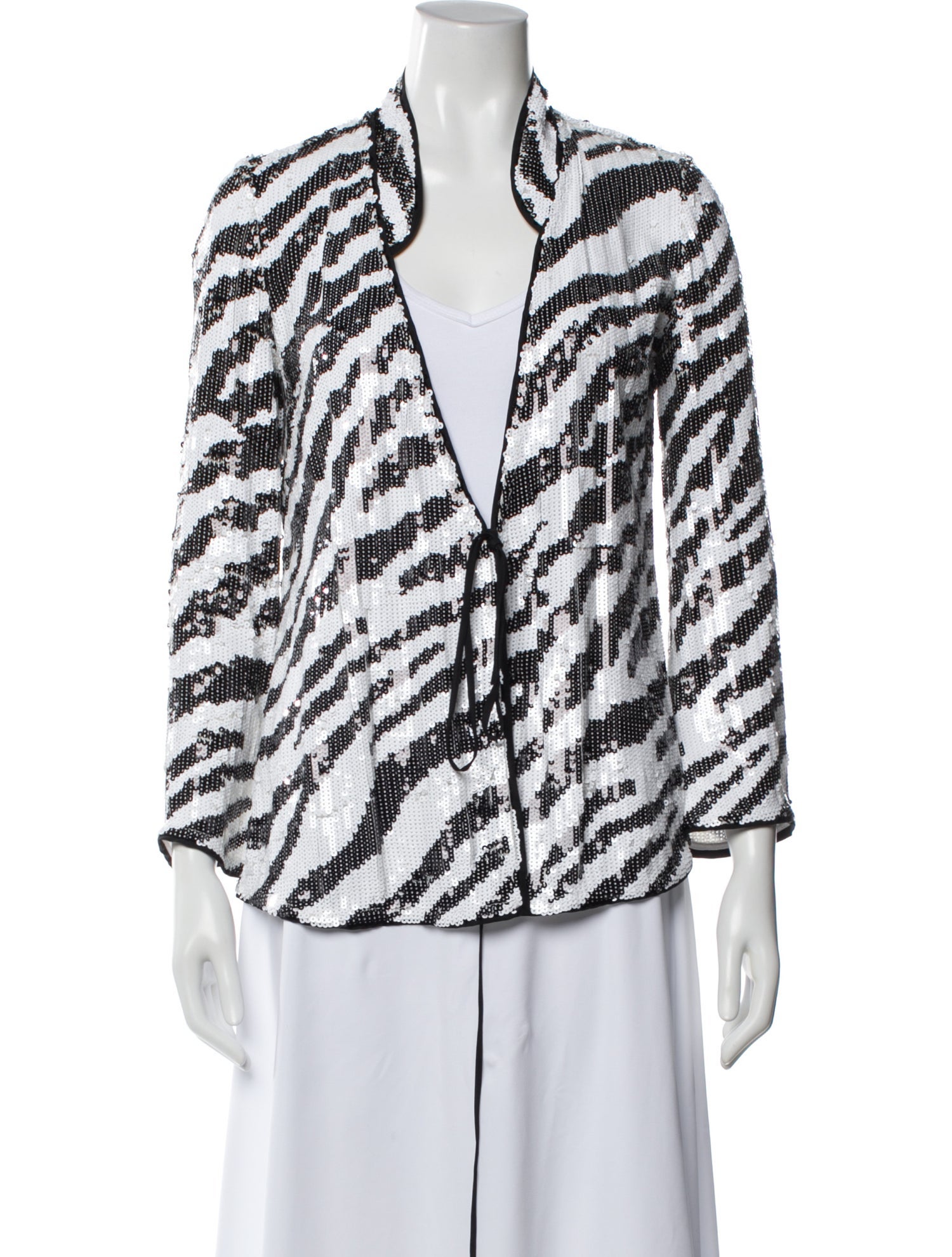 RIXO Printed Blazer