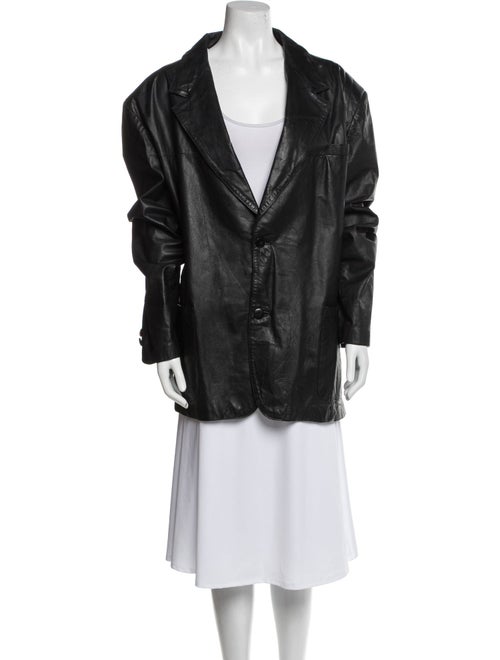 Reed Sportswear Leather Blazer