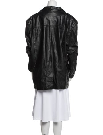 Reed Sportswear Leather Blazer