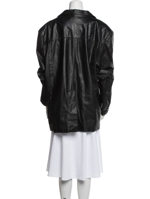 Reed Sportswear Leather Blazer