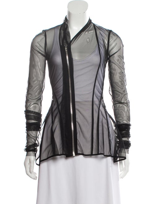 Rick Owens Lilies Jacket Black