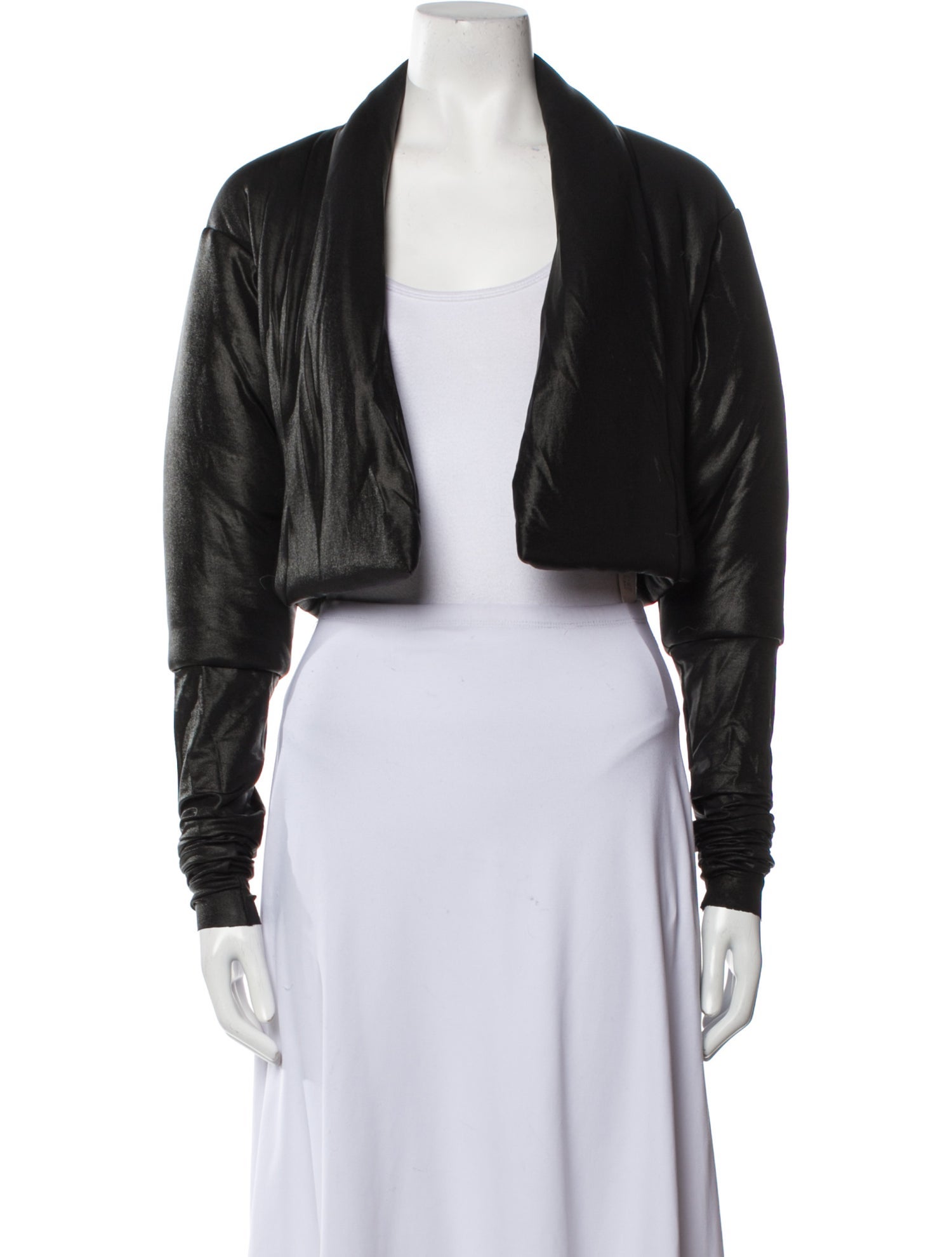 Rick Owens Lilies Bolero - Black Jackets, Clothing
