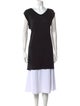 Rick Owens Lilies V-Neck Short Sleeve Tunic
