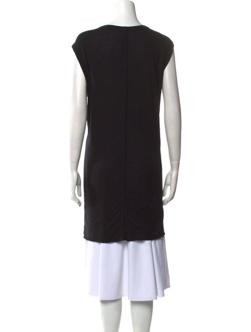 Rick Owens Lilies V-Neck Short Sleeve Tunic
