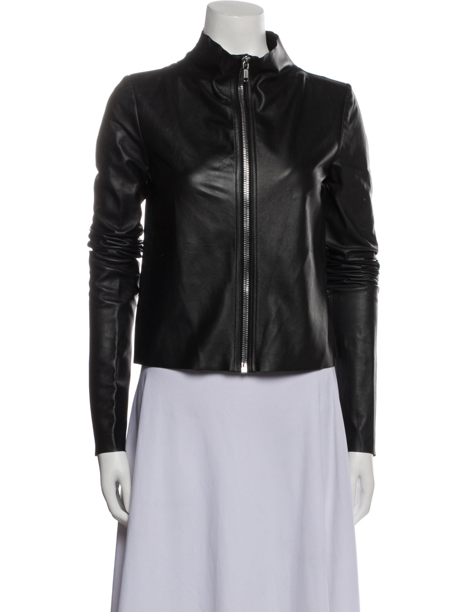 Rick Owens Lilies Leather Biker Jacket