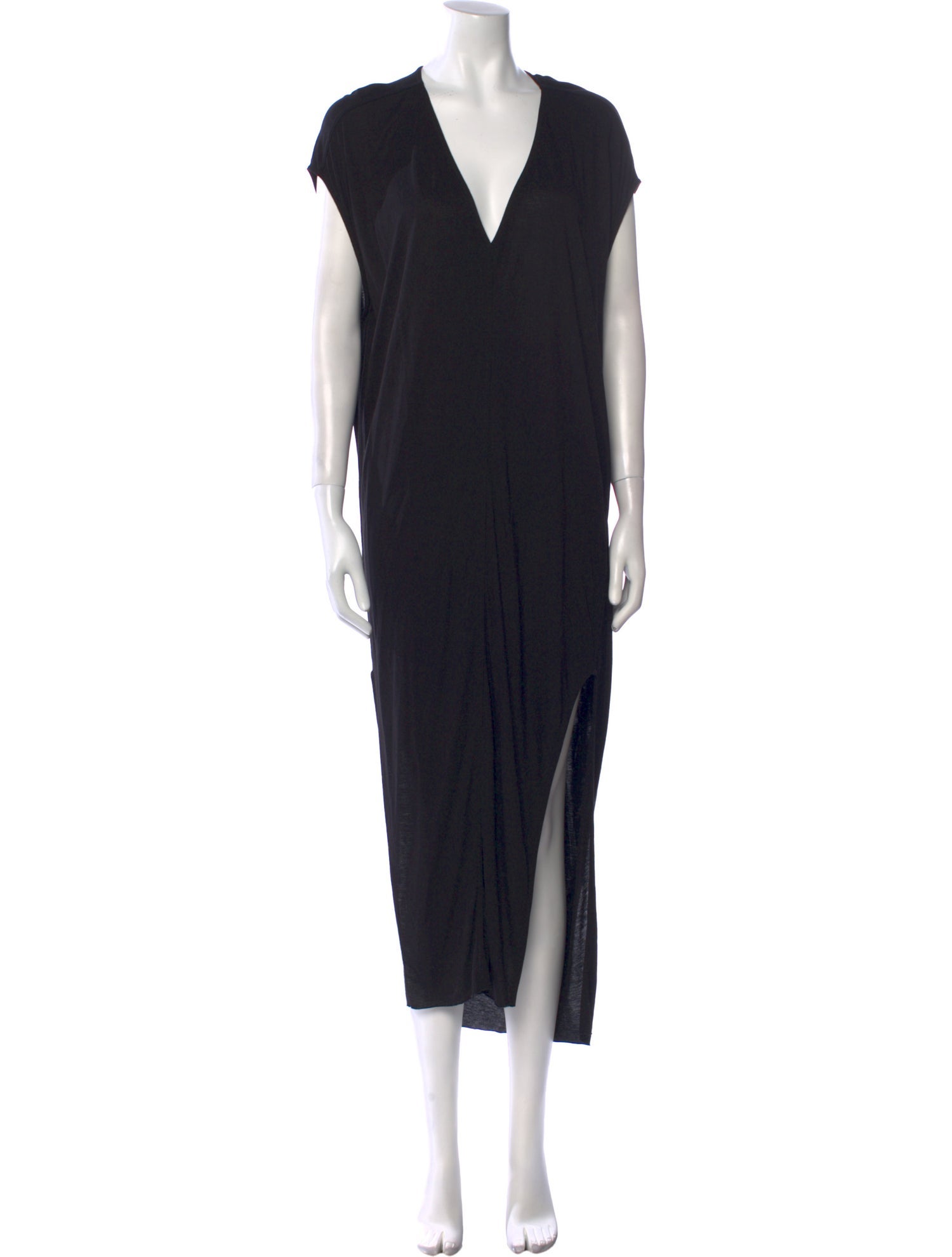 Rick Owens Lilies V-Neck Long Dress