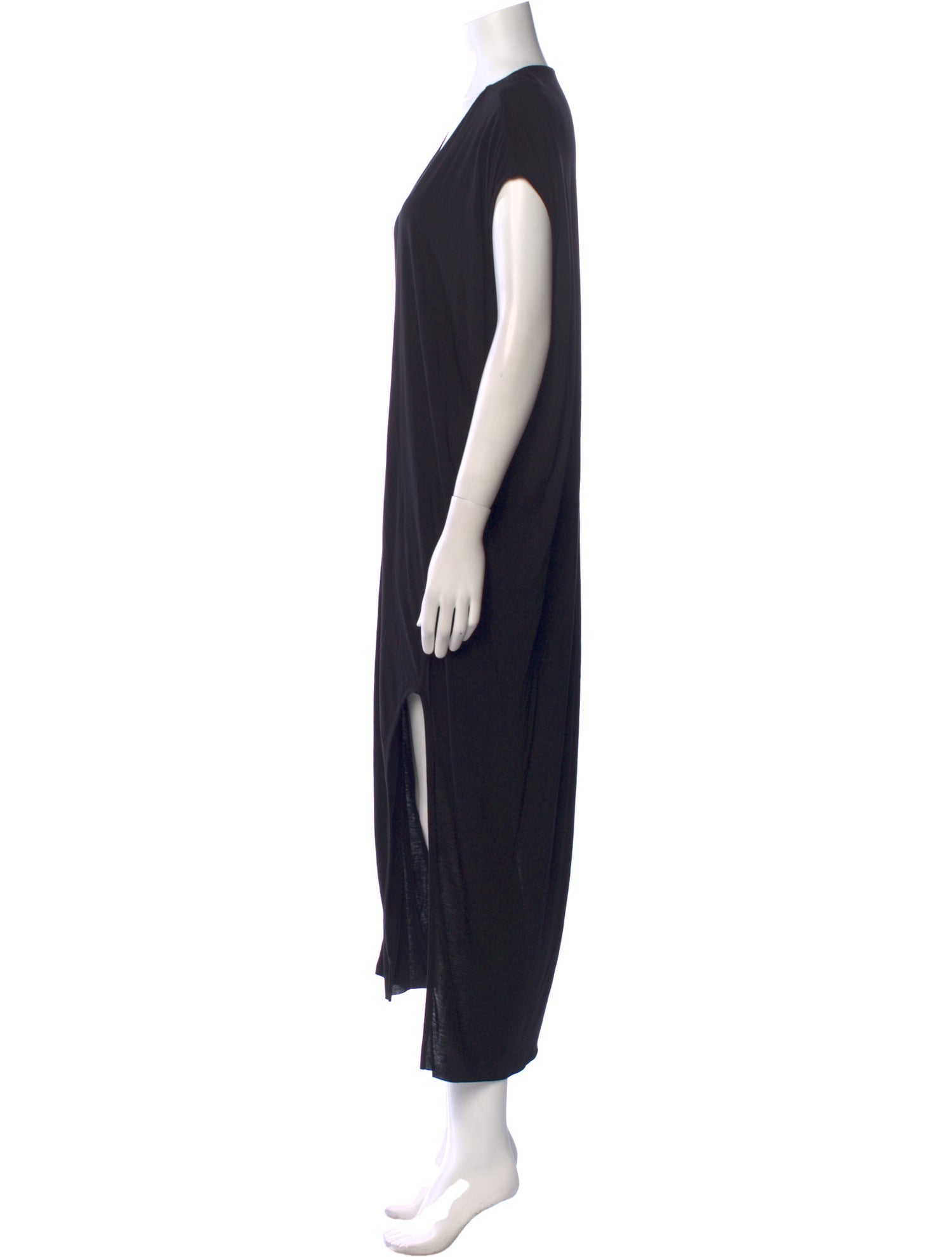 Rick Owens Lilies V-Neck Long Dress