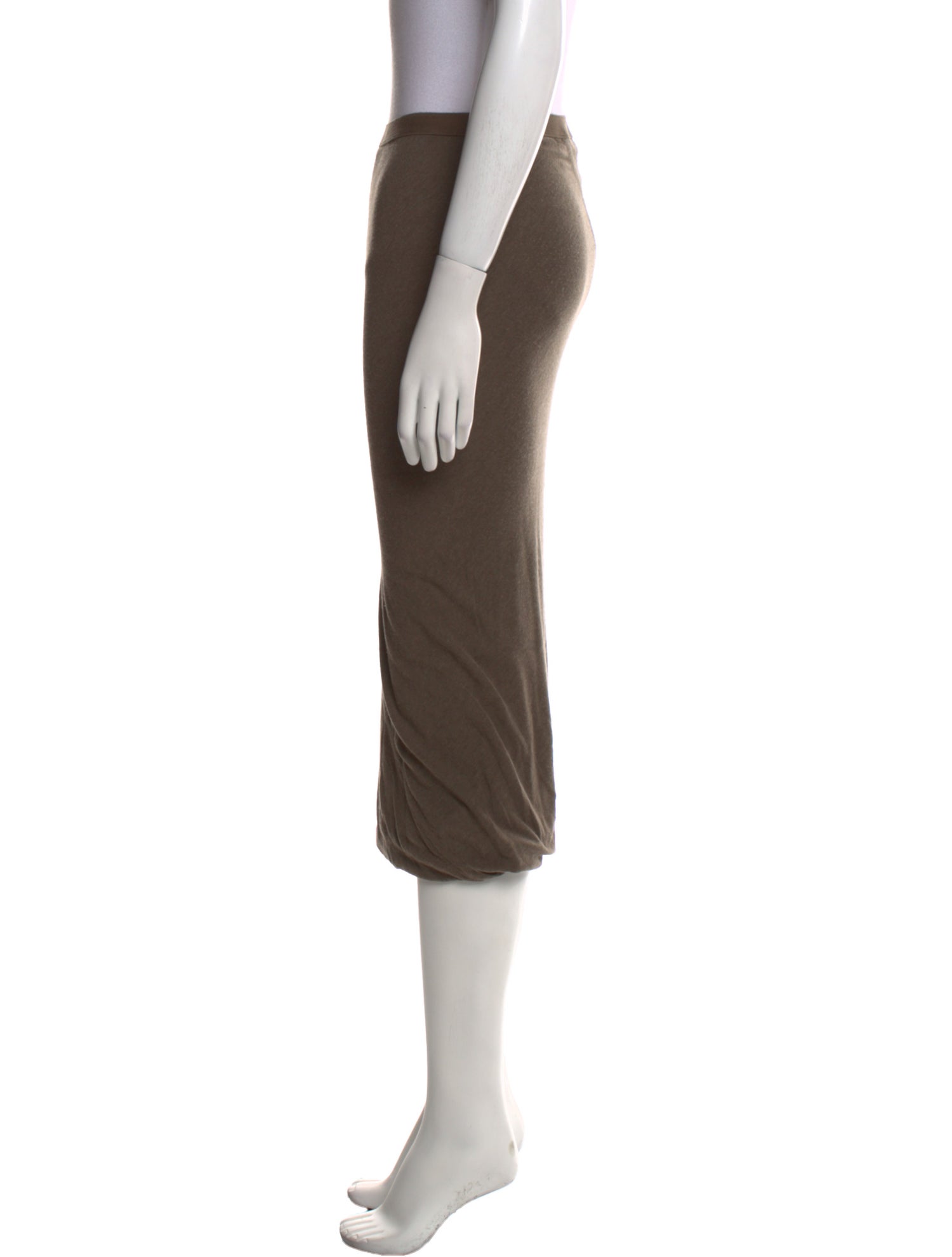 Rick Owens Lilies Vintage Midi Length Skirt