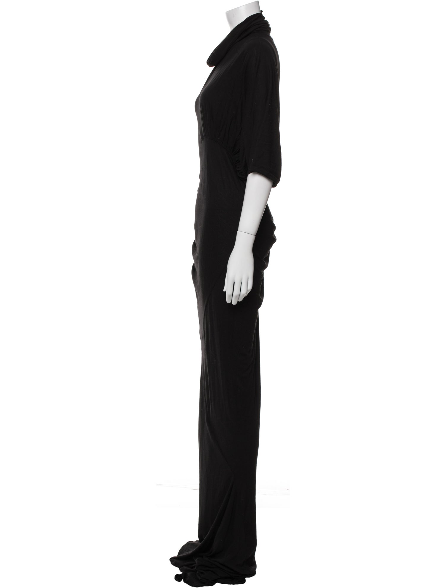 Rick Owens Lilies Cowl Neck Long Dress w/ Tags