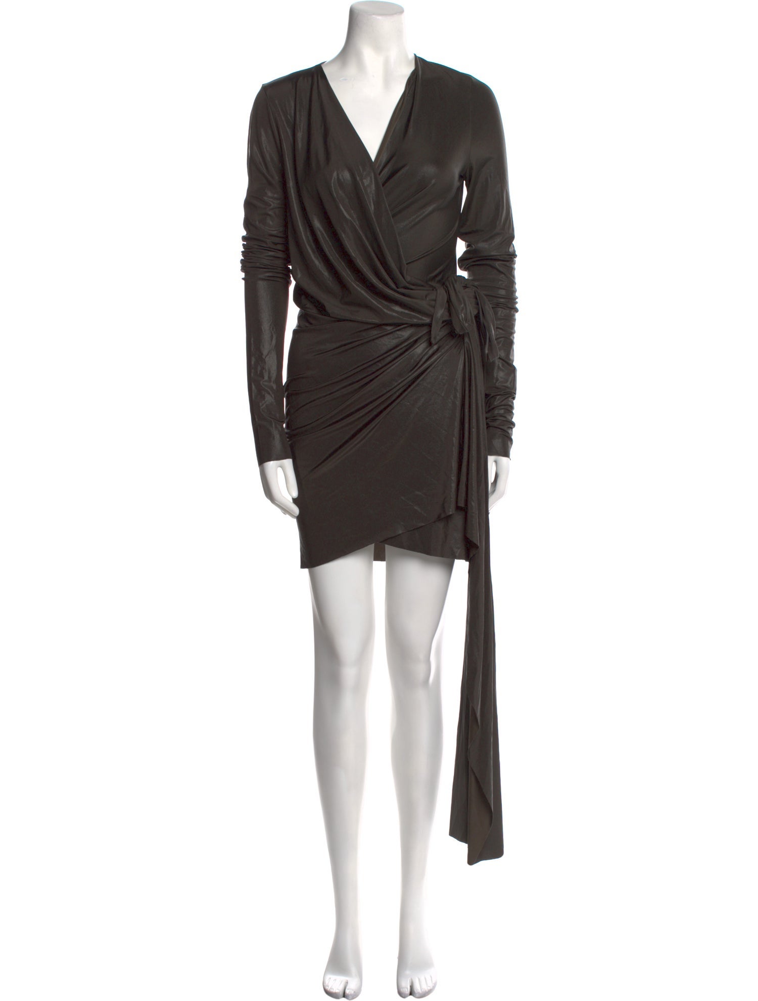 Rick Owens Lilies V-Neck Long Dress