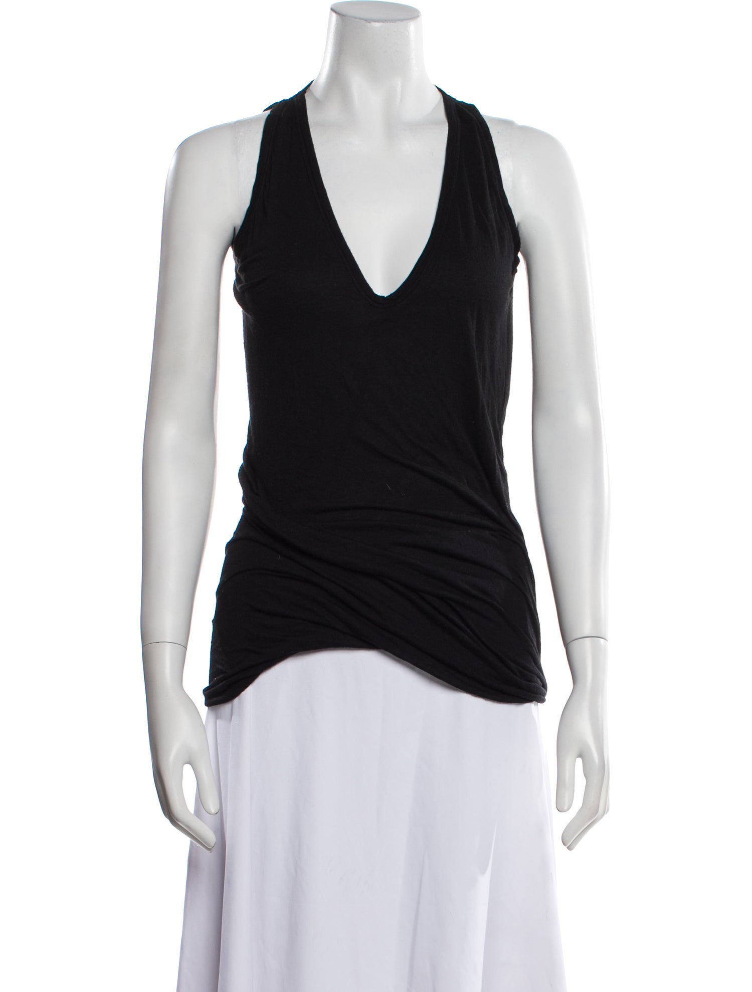 Rick Owens Lilies V-Neck Sleeveless Top