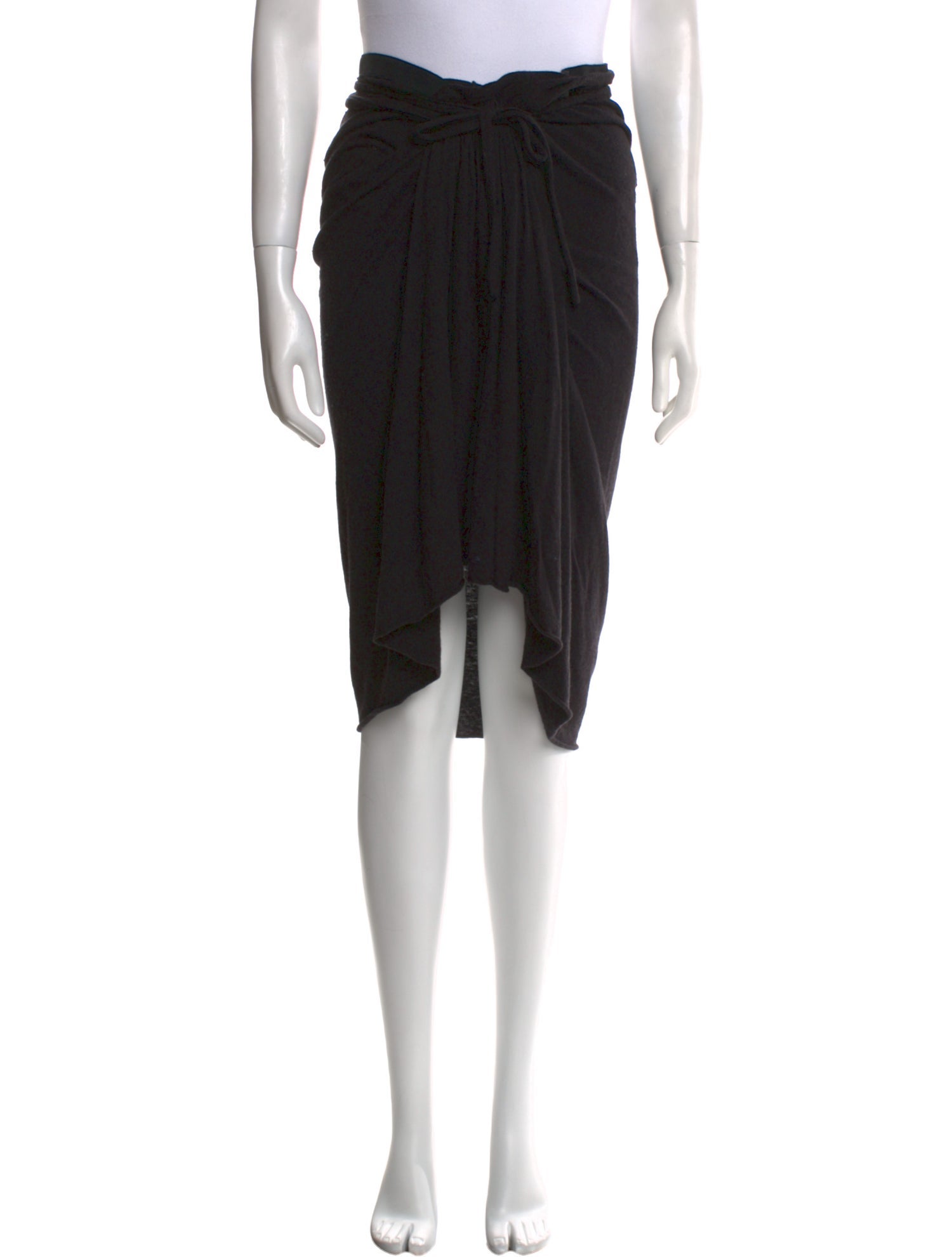 Rick Owens Lilies Late 2000's - Early 2010's Knee-Length Skirt