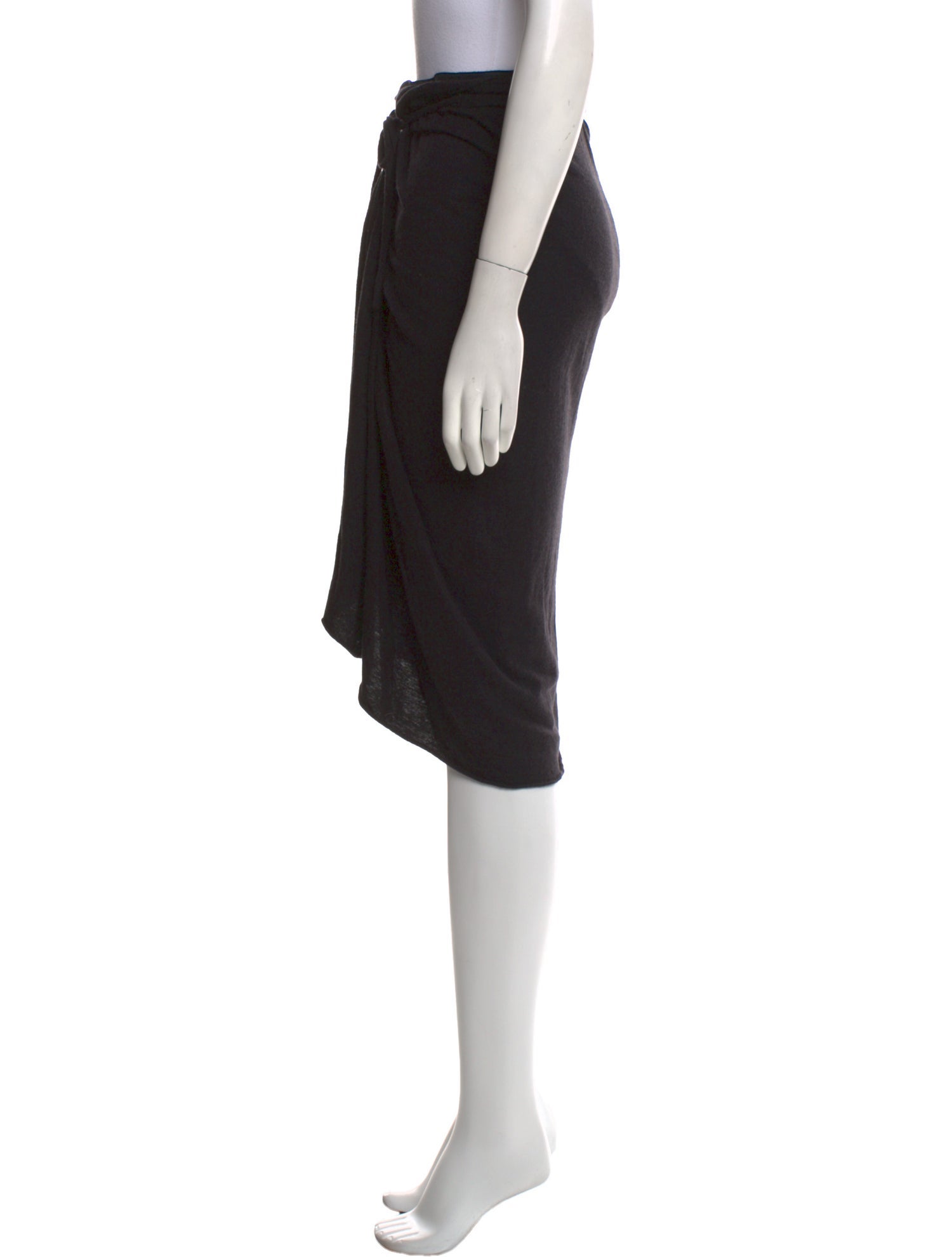 Rick Owens Lilies Late 2000's - Early 2010's Knee-Length Skirt