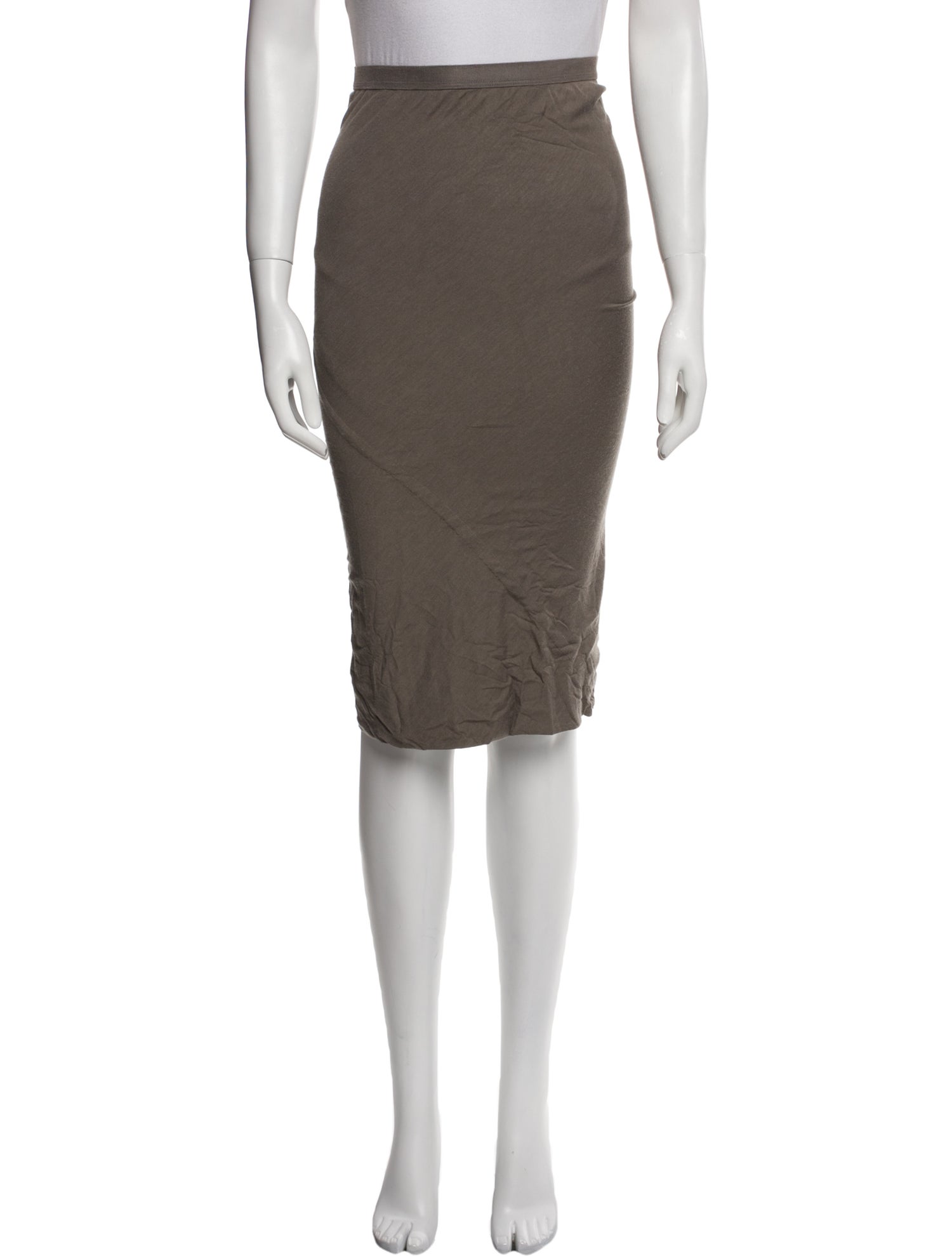 Rick Owens Lilies Knee-Length Skirt