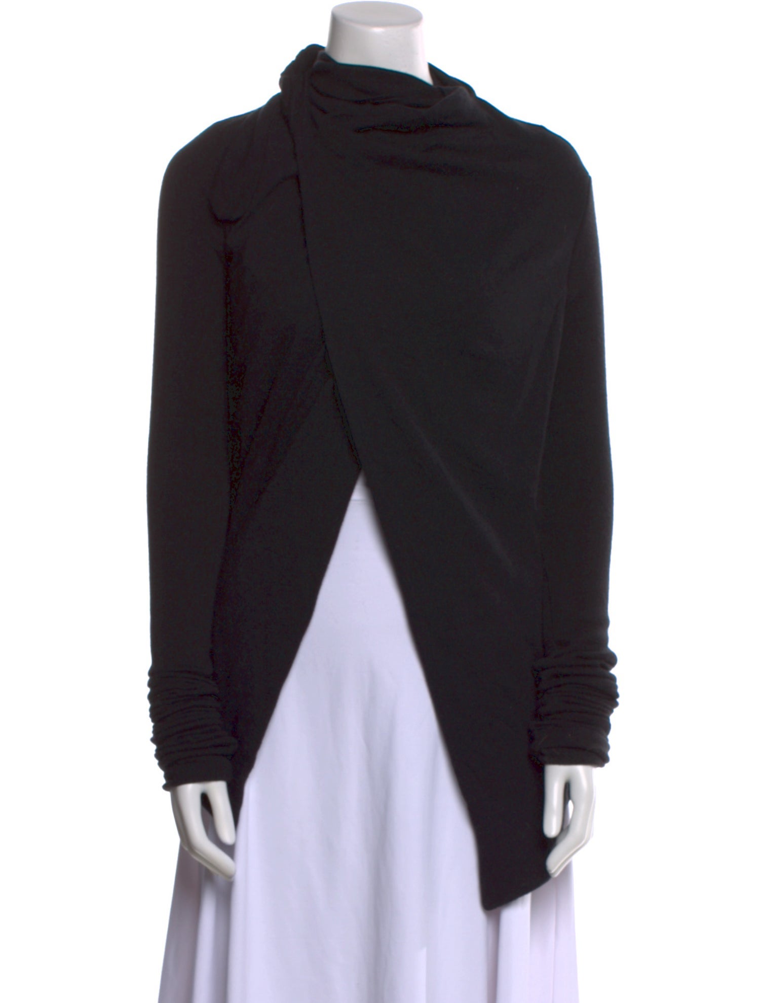 Rick Owens Lilies Mock Neck Sweater