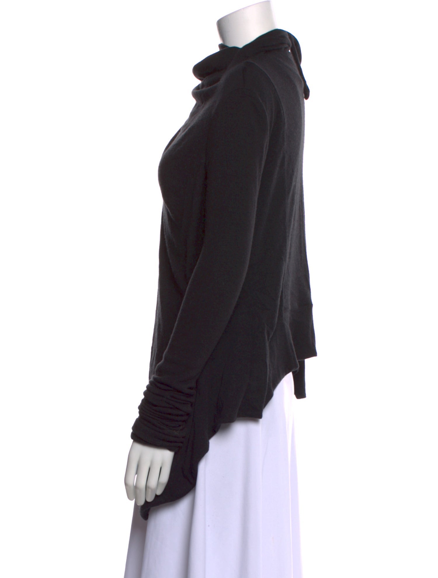 Rick Owens Lilies Mock Neck Sweater