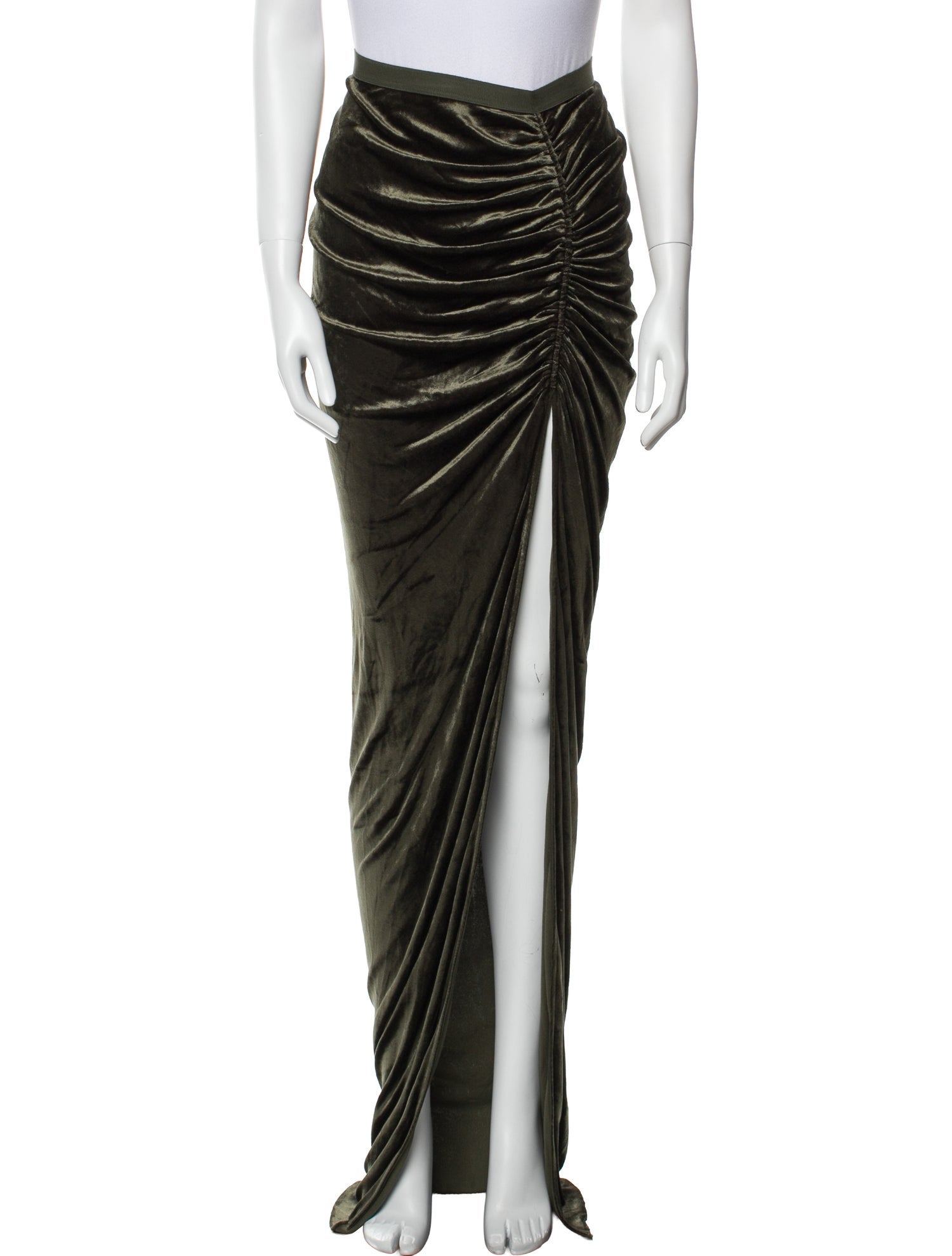 Rick Owens Lilies Velvet Long Skirt w/ Tags