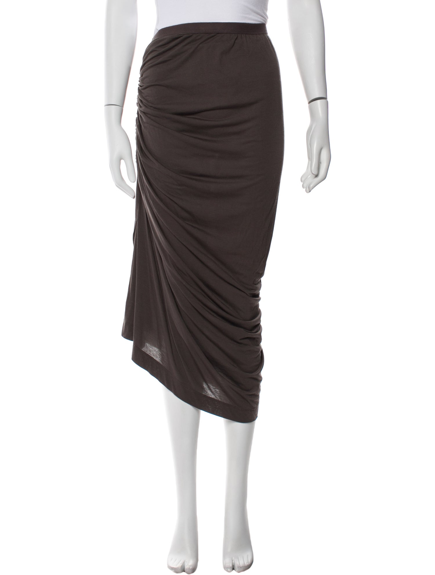 Rick Owens Lilies Midi Length Skirt