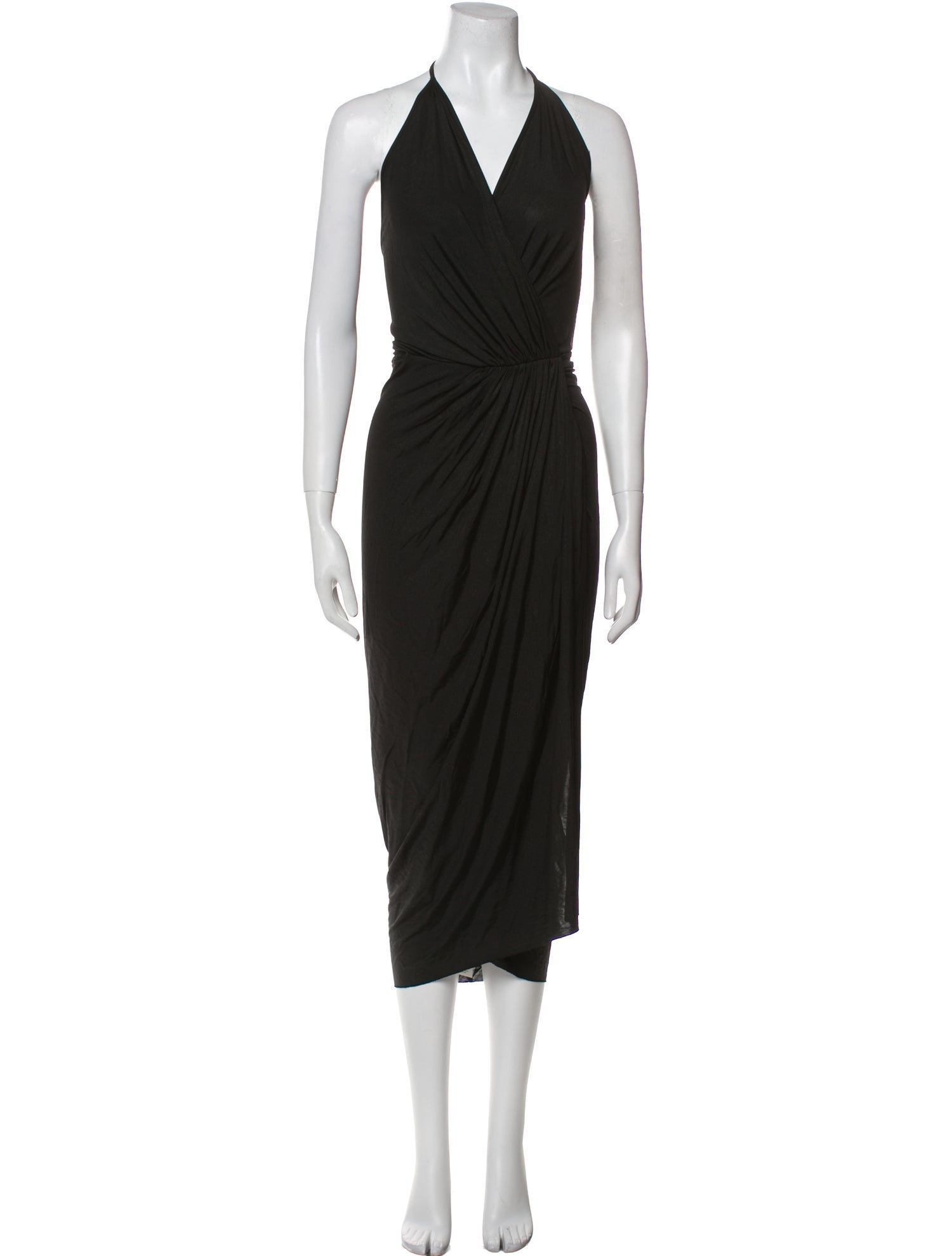 Rick Owens Lilies V-Neck Long Dress