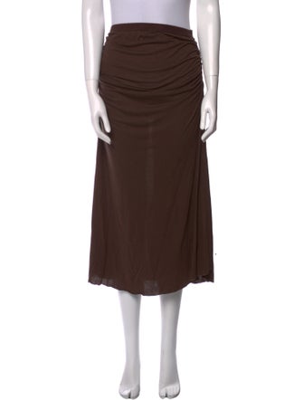 Rick Owens Lilies Slilies Midi Length Skirt