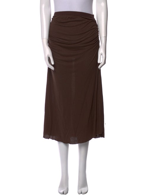 Rick Owens Lilies Slilies Midi Length Skirt