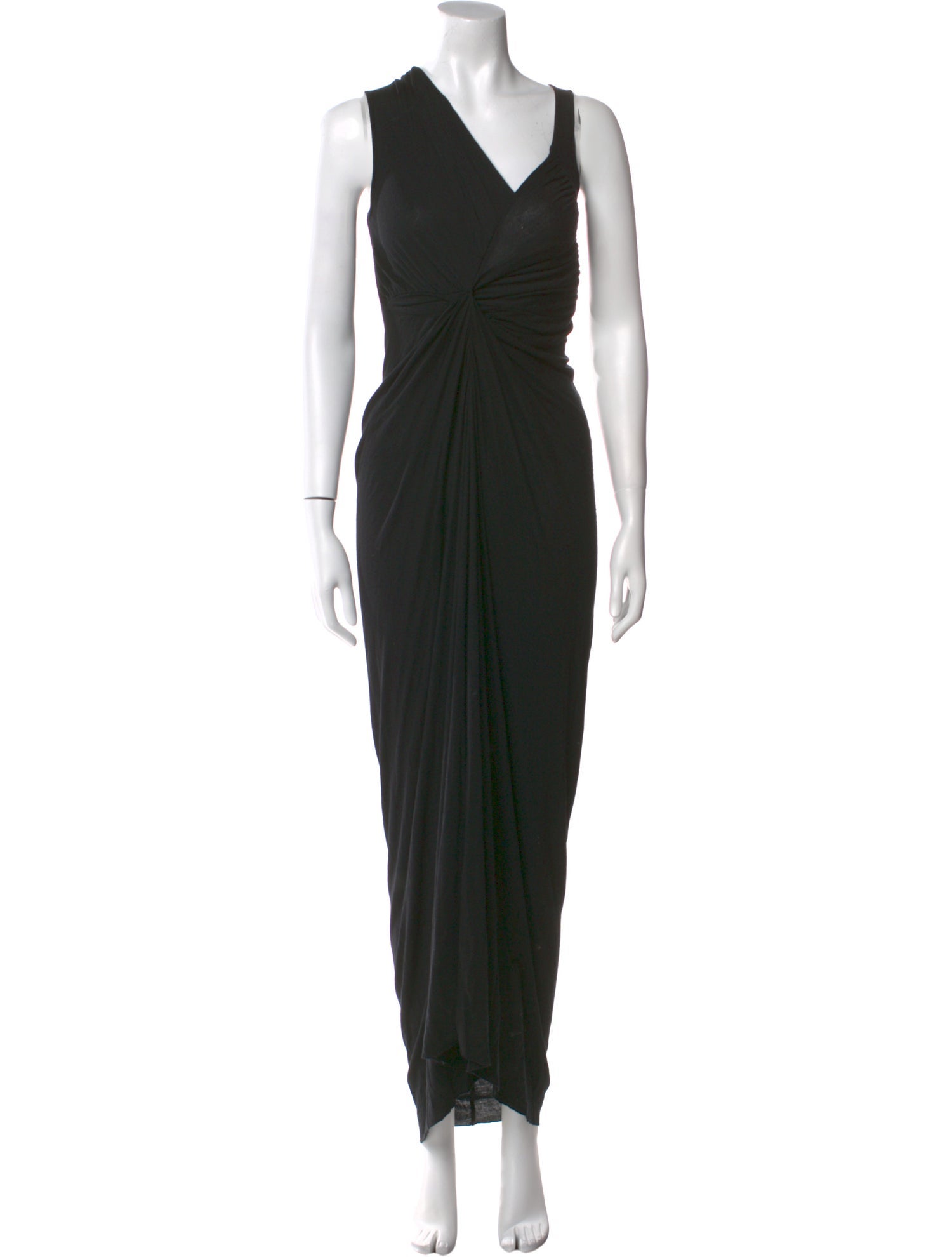 Rick Owens Lilies V-Neck Long Dress