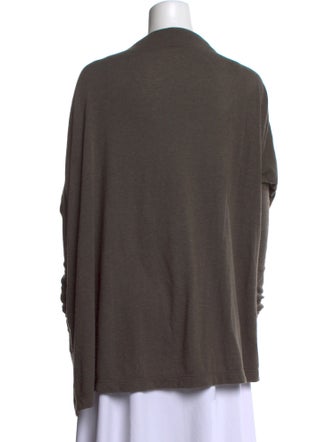 Rick Owens Lilies Cowl Neck Long Sleeve Top
