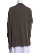 Rick Owens Lilies Cowl Neck Long Sleeve Top
