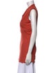 Rick Owens Lilies Cowl Neck Sleeveless Tunic