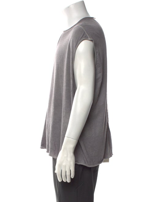 Rick Owens Lilies Crew Neck Sleeveless Tank