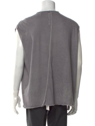 Rick Owens Lilies Crew Neck Sleeveless Tank