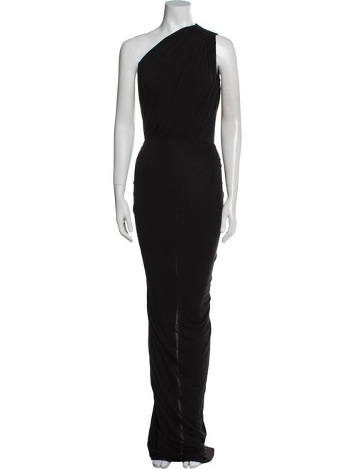 Rick Owens Lilies One-Shoulder Long Dress