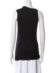 Rick Owens Lilies Cowl Neck Sleeveless Top