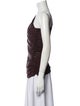 Rick Owens Lilies One-Shoulder Sleeveless Top