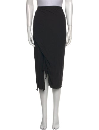 Rick Owens Lilies Midi Length Skirt