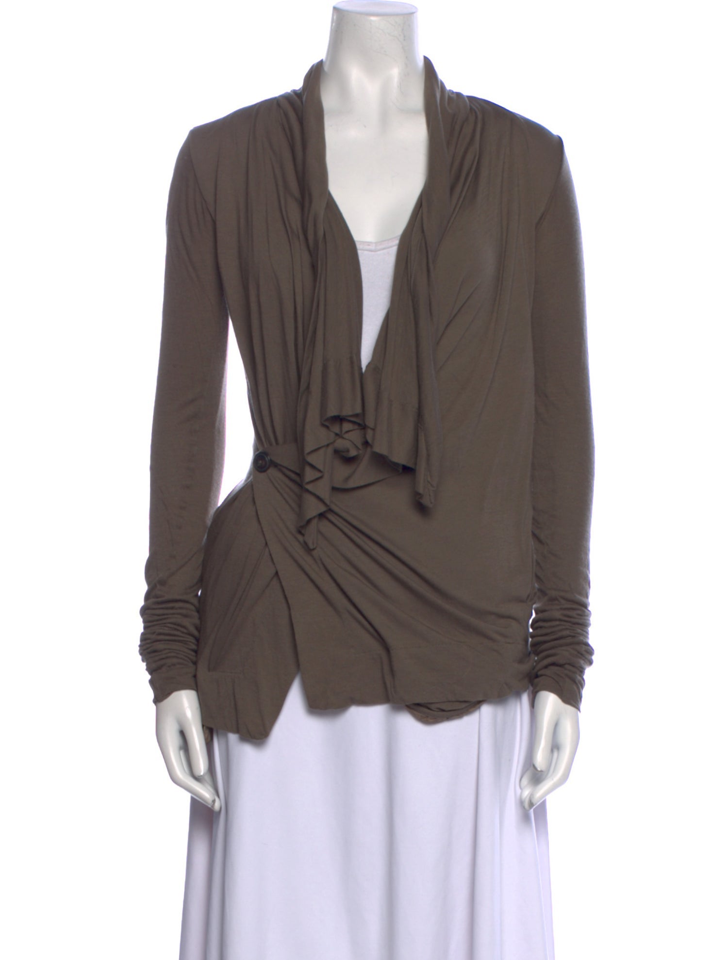 Rick Owens Lilies V-Neck Sweater