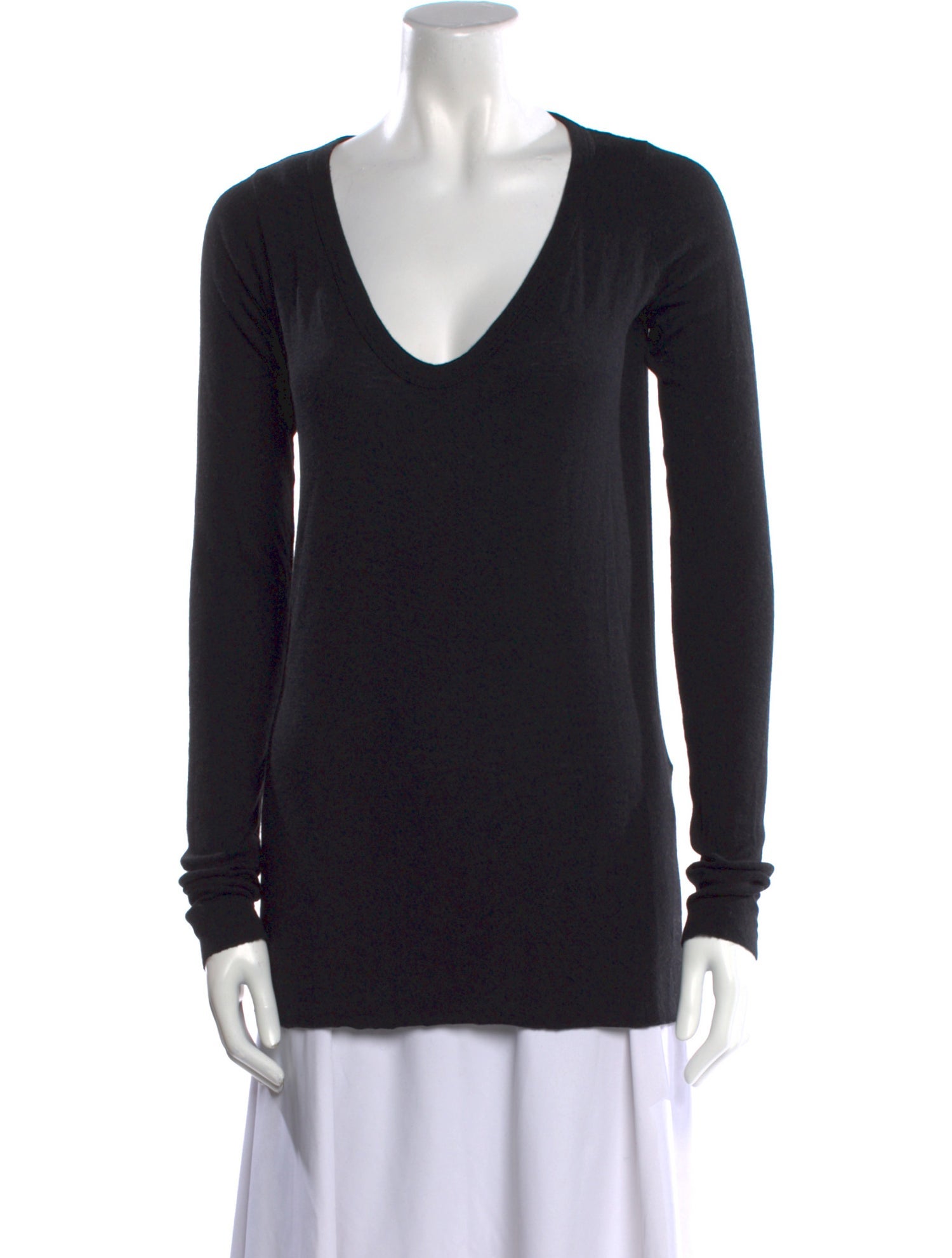 Rick Owens Lilies V-Neck Sweater